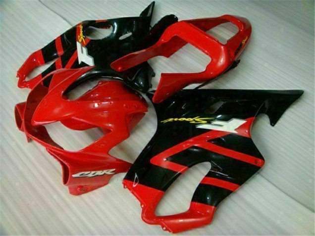 Kits Carenagem CBR 600 F4i 2001-2003 - Vermelho Preto