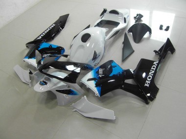 Kits Carenagem CBR 600RR 2003-2004 - Branco Preto Azul