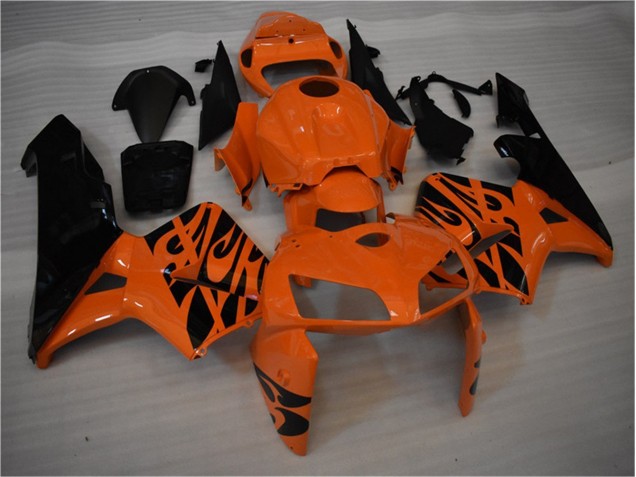Kits Carenagem CBR 600RR 2005-2006 - Laranja Preto