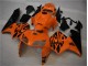 Kits Carenagem CBR 600RR 2005-2006 - Laranja Preto