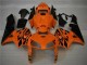 Kits Carenagem CBR 600RR 2005-2006 - Laranja Preto