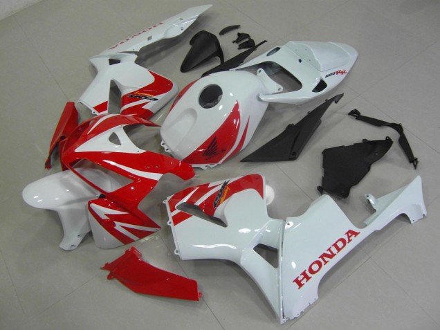 Kits Carenagem CBR 600RR 2005-2006 - Vermelho Branco