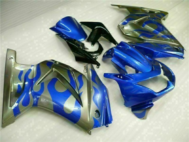 Kits Carenagem EX250 2008-2012 - Azul
