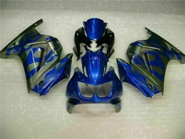 Kits Carenagem EX250 2008-2012 - Azul