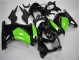 Kits Carenagem EX250 2008-2012 - Preto Verde Kits Carenagem EX250 2008-2012 - Preto Verde