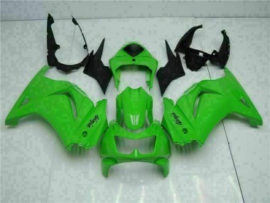 Kits Carenagem EX250 2008-2012 - Verde Preto Ninja