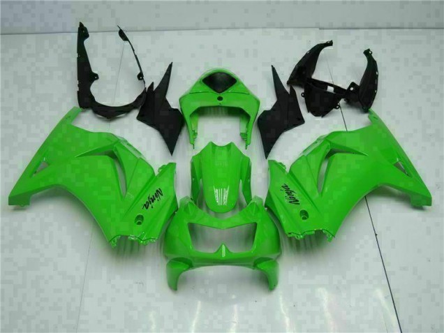 Kits Carenagem EX250 2008-2012 - Verde Preto Ninja