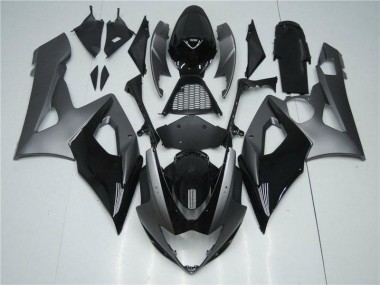 Kits Carenagem GSXR 1000 K5 2005-2006 - Cinzento Preto