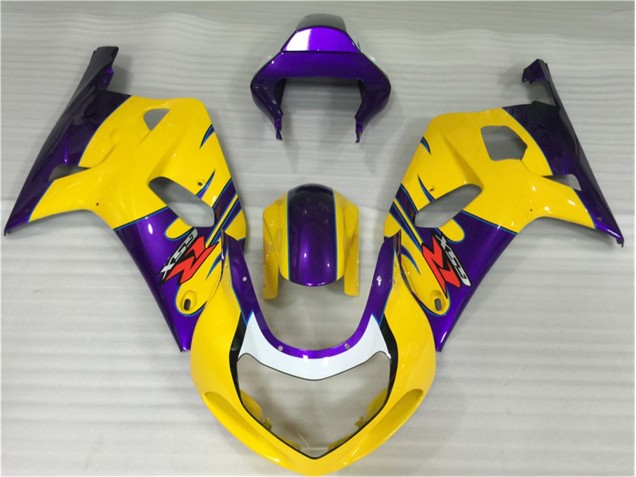 Kits Carenagem GSXR 600 / 750 K4 2004-2005 - Amarelo