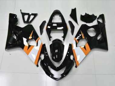 Kits Carenagem GSXR 600 / 750 K4 2004-2005 - Laranja Preto