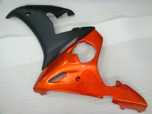 Kits Carenagem R6 2003-2005 - Laranja Preto Kits Carenagem R6 2003-2005 - Laranja Preto