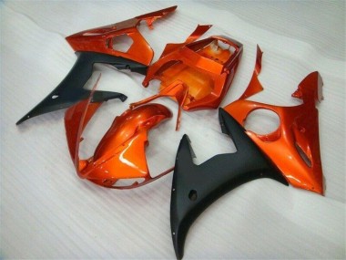 Kits Carenagem R6 2003-2005 - Laranja Preto