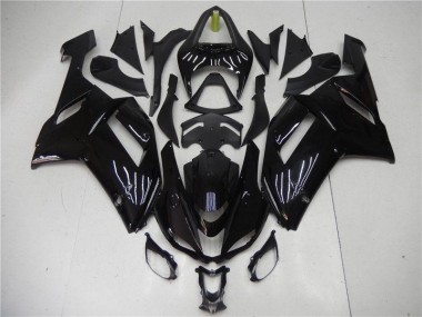 Kits Carenagem ZX6R 2007-2008 - Preto Brilhante