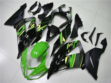 Kits Carenagem ZX6R 2013-2018 - Verde Preto