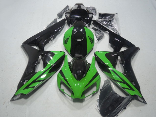 Kits Completo Carenagem CBR 1000RR 2006-2007 - Preto Verde Kits Completo Carenagem CBR 1000RR 2006-2007 - Preto Verde