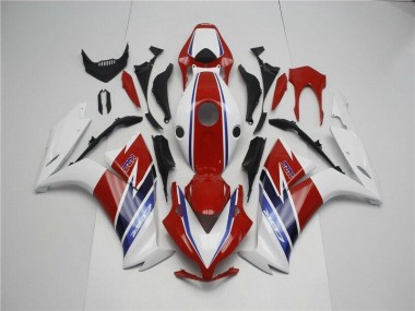 Kits Completo Carenagem CBR 1000RR 2012-2016 - Vermelho Branco Azul