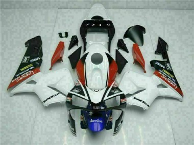 Kits Completo Carenagem CBR 600RR 2003-2004 - Branco Azul