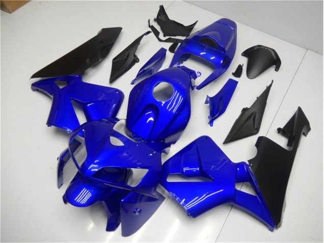 Kits Completo Carenagem CBR 600RR 2005-2006 - Azul Preto Kits Completo Carenagem CBR 600RR 2005-2006 - Azul Preto