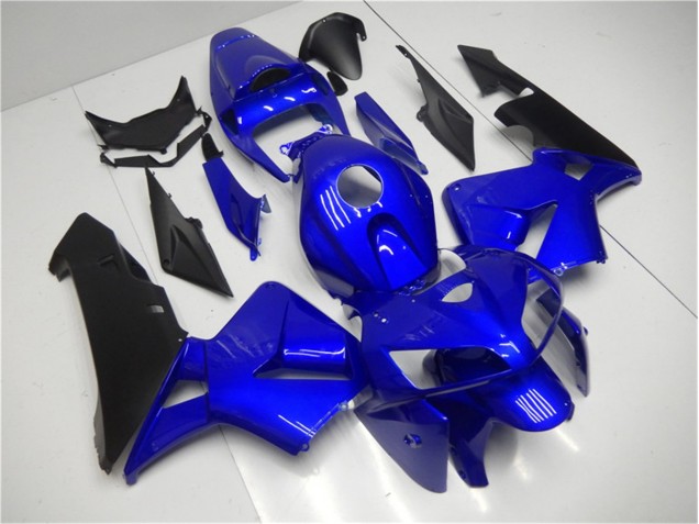 Kits Completo Carenagem CBR 600RR 2005-2006 - Azul Preto Kits Completo Carenagem CBR 600RR 2005-2006 - Azul Preto