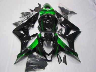 Kits Completo Carenagem CBR 600RR 2007-2008 - Preto Verde