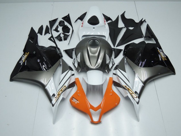 Kits Completo Carenagem CBR 600RR 2009-2012 - Laranja Cinzento Preto