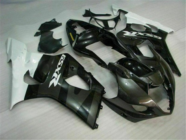 Kits Completo Carenagem GSXR 1000 K3 2003-2004 - Branco Preto