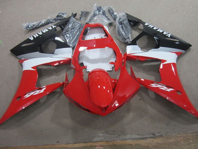 Kits Completo Carenagem R6 2003-2005 - Vermelho Branco Kits Completo Carenagem R6 2003-2005 - Vermelho Branco