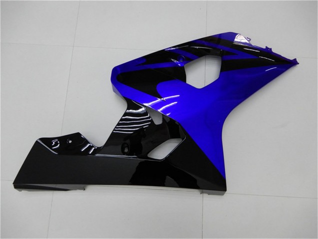 Lojas Carenagens Moto Suzuki GSXR 600/750 2004-2005 - Azul Preto Brilhante