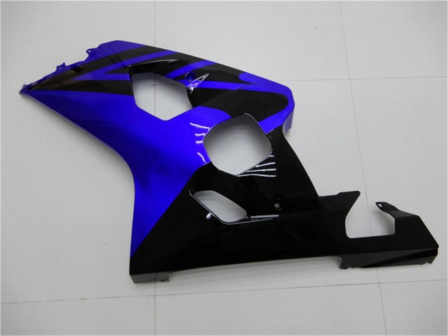 Lojas Carenagens Moto Suzuki GSXR 600/750 2004-2005 - Azul Preto Brilhante