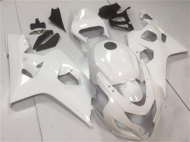 Lojas Carenagens Moto Suzuki GSXR 600/750 2004-2005 - Branco Brilhante
