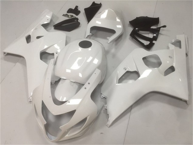 Lojas Carenagens Moto Suzuki GSXR 600/750 2004-2005 - Branco Brilhante