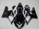 Lojas Carenagens Moto Suzuki GSXR 600/750 2004-2005 - Preto Brilhante Prata Azul