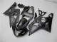 Lojas Carenagens Moto Suzuki GSXR 600/750 2004-2005 - Cinzento Preto Chama