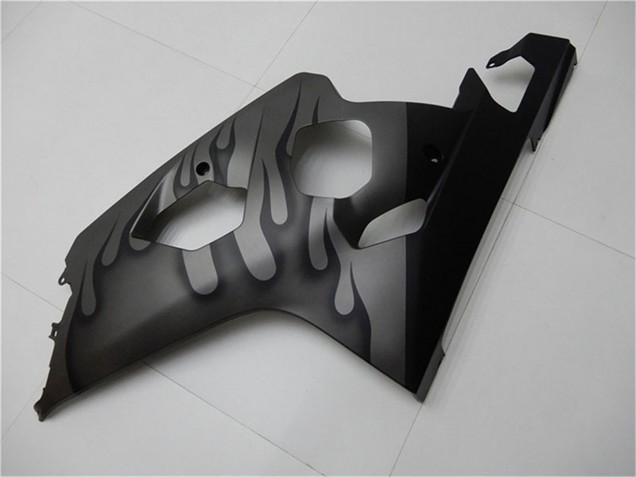 Lojas Carenagens Moto Suzuki GSXR 600/750 2004-2005 - Cinzento Preto Chama