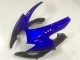 Lojas Carenagens Moto Suzuki GSXR 600/750 2006-2007 - Azul Preto Fosco