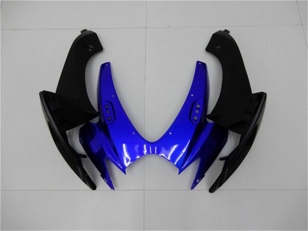 Lojas Carenagens Moto Suzuki GSXR 600/750 2006-2007 - Azul Preto Brilhante