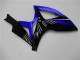 Lojas Carenagens Moto Suzuki GSXR 600/750 2006-2007 - Azul Preto Brilhante