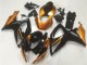 Lojas Carenagens Moto Suzuki GSXR 600/750 2006-2007 - Laranja Preto Brilhante