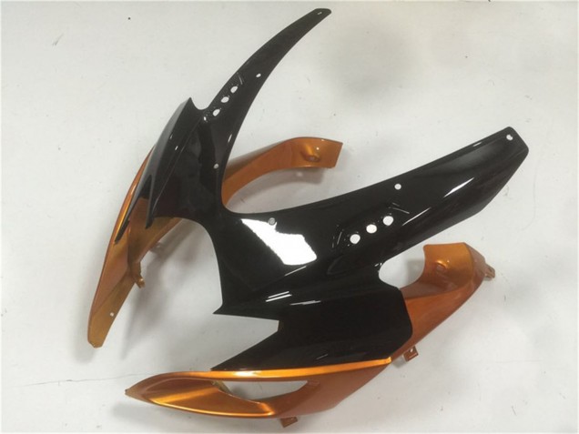 Lojas Carenagens Moto Suzuki GSXR 600/750 2006-2007 - Laranja Preto Brilhante