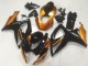Lojas Carenagens Moto Suzuki GSXR 600/750 2006-2007 - Laranja Preto Brilhante
