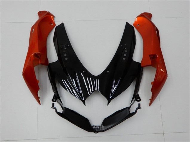 Lojas Carenagens Moto Suzuki GSXR 600/750 2008-2010 - Laranja Cinzento Preto Brilhante