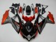 Lojas Carenagens Moto Suzuki GSXR 600/750 2008-2010 - Laranja Cinzento Preto Brilhante