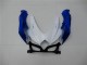 Lojas Carenagens Moto Suzuki GSXR 600/750 2008-2010 - Branco Azul