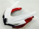 Lojas Carenagens Moto Suzuki GSXR 600/750 2008-2010 - Branco Vermelho Preto Brilhante