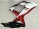Lojas Carenagens Moto Suzuki GSXR 600/750 2008-2010 - Branco Vermelho Preto Brilhante