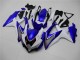 Lojas Carenagens Moto Suzuki GSXR 600/750 2008-2010 - Branco Azul Preto Vermelho Linha