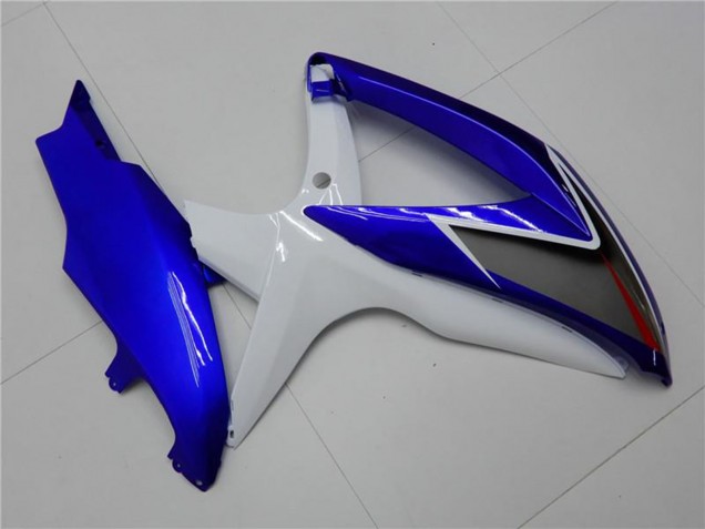 Lojas Carenagens Moto Suzuki GSXR 600/750 2008-2010 - Branco Azul Preto Vermelho Linha