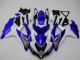 Lojas Carenagens Moto Suzuki GSXR 600/750 2008-2010 - Branco Azul Preto Vermelho Linha