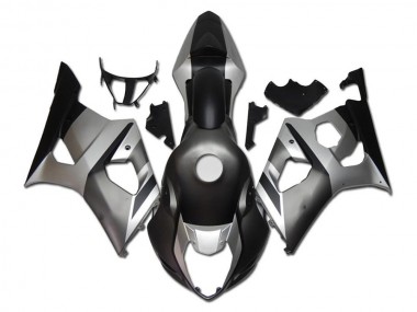 Lojas Carenagens Moto Suzuki GSXR 1000 2003-2004 - Prata Cinzento Preto