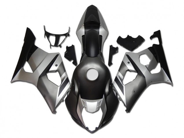 Lojas Carenagens Moto Suzuki GSXR 1000 2003-2004 - Prata Cinzento Preto